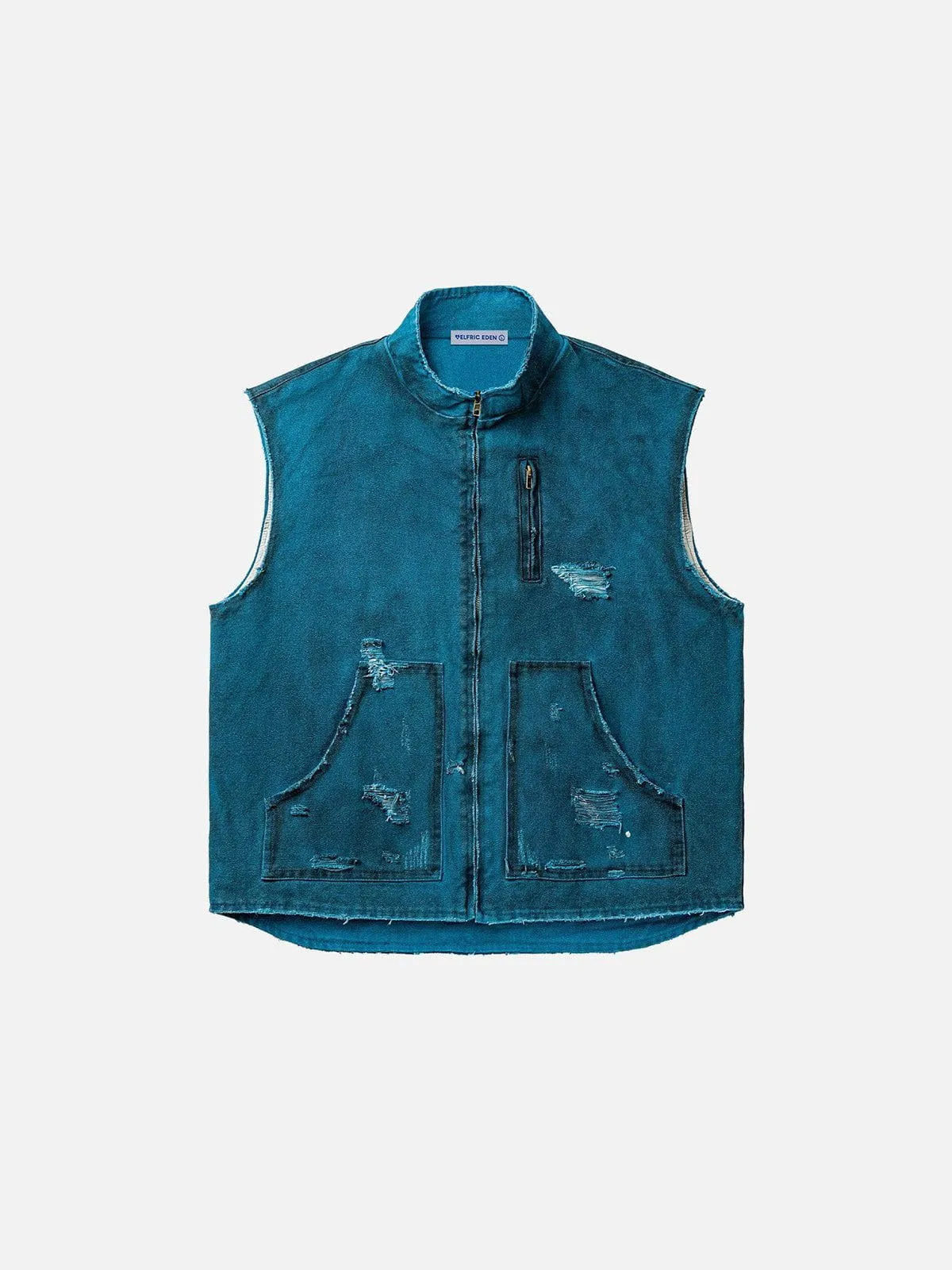Aelfric Eden Distressed Washed Vest