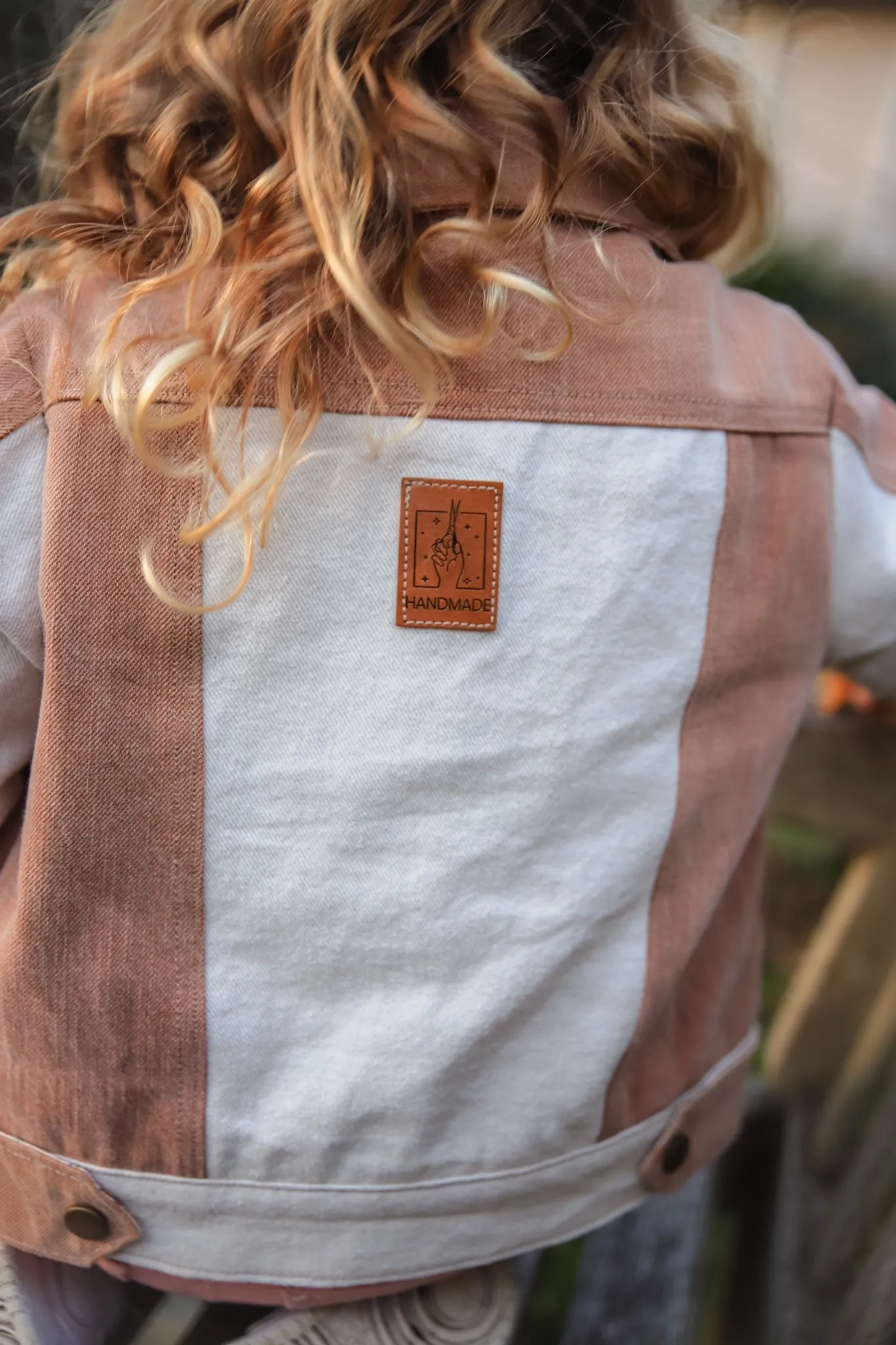 Faux Leather Denim Labels