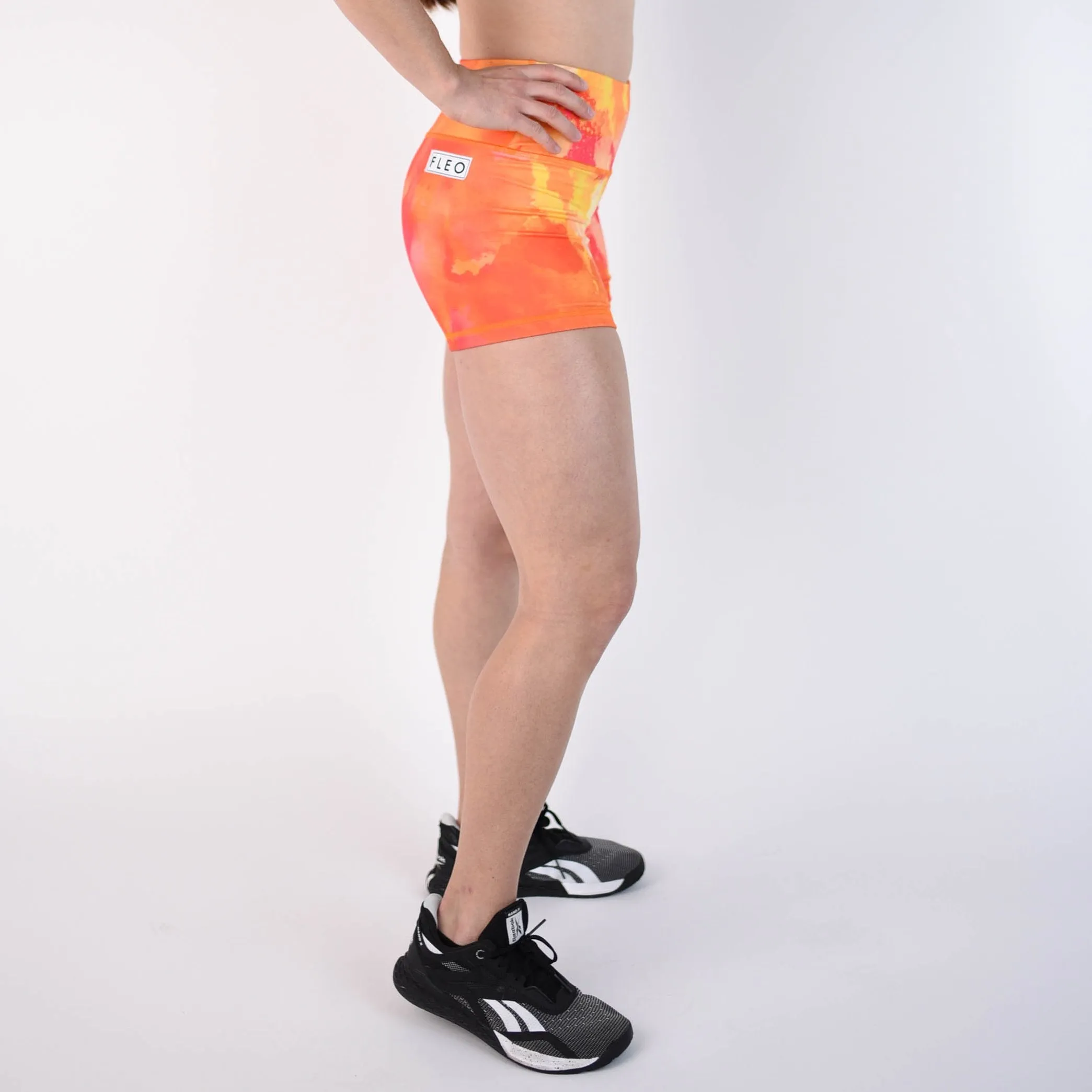 FLEO Mango Glow Shorts (Power High-rise)