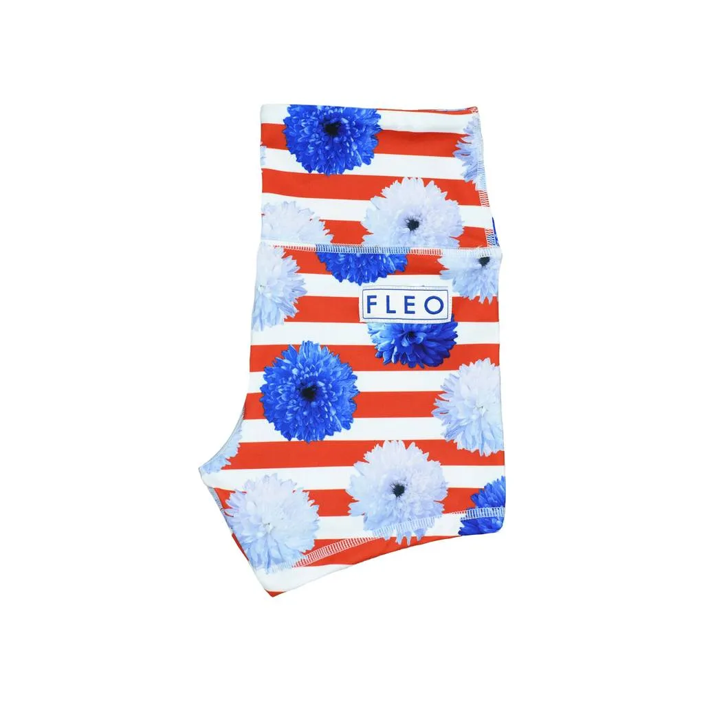 FLEO Stripes & Poms Shorts (Power High-rise)
