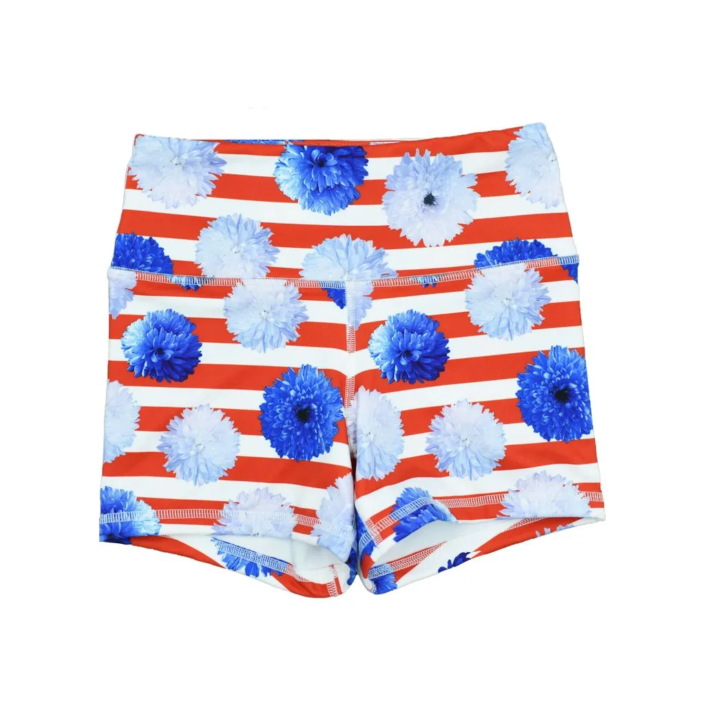 FLEO Stripes & Poms Shorts (Power High-rise)