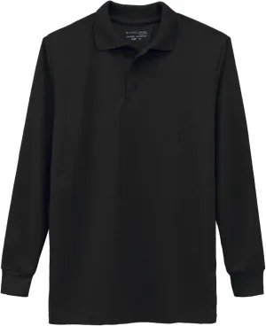 Galaxy by Harvic Boys Long Sleeve Polo Shirts