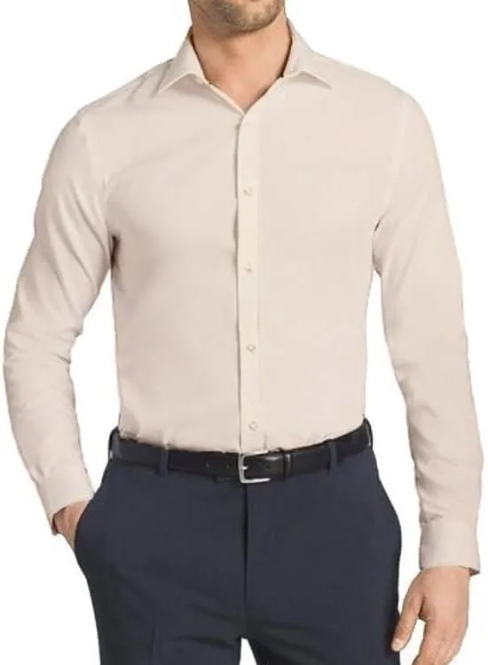 Mens Dress Shirts Stretch Slim Fit Long Sleeve Dress Shirts for Men Casual Business Regualr Fit Button Down Shirt