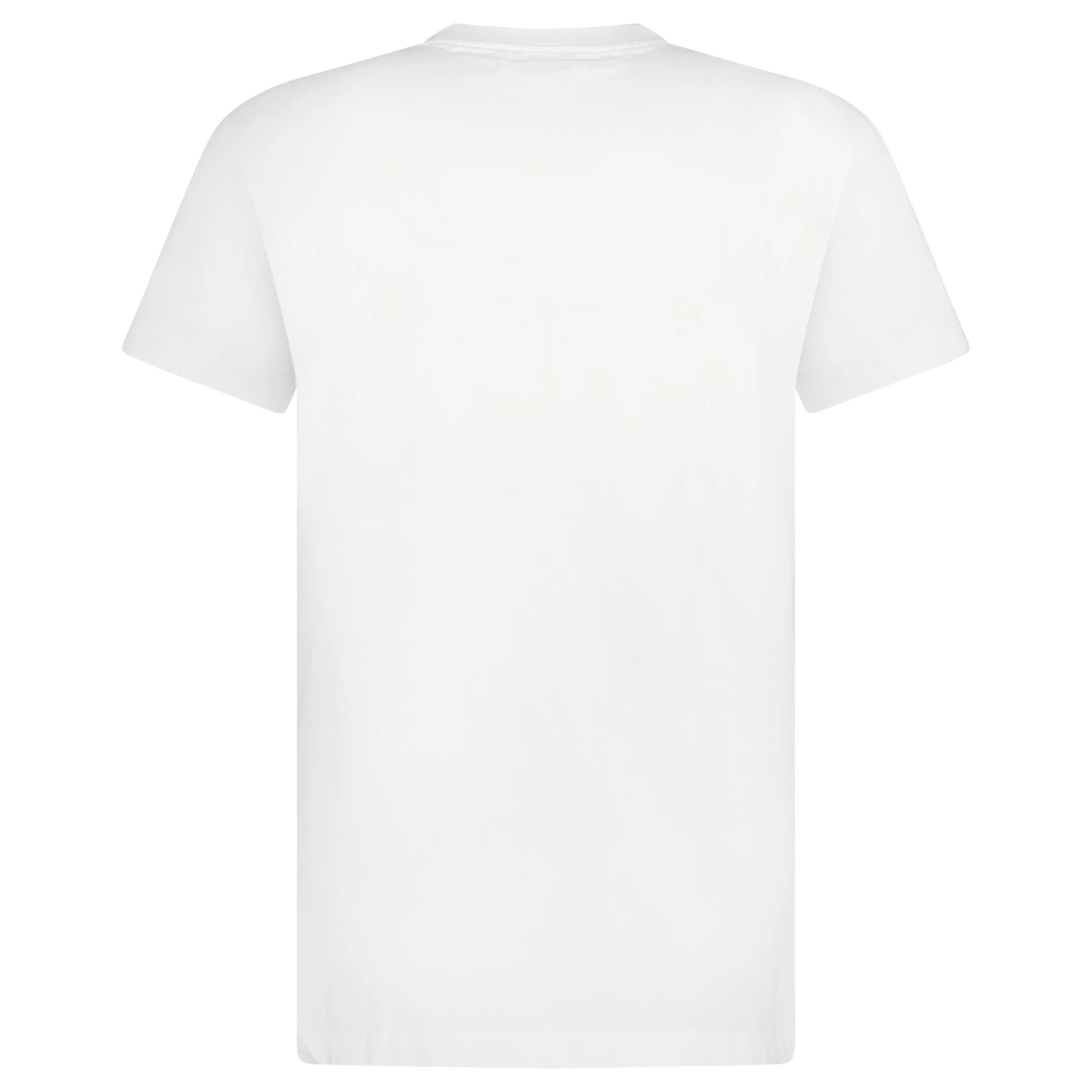 OFF WHITE STAMP SHAPED T-SHIRT WHITE
