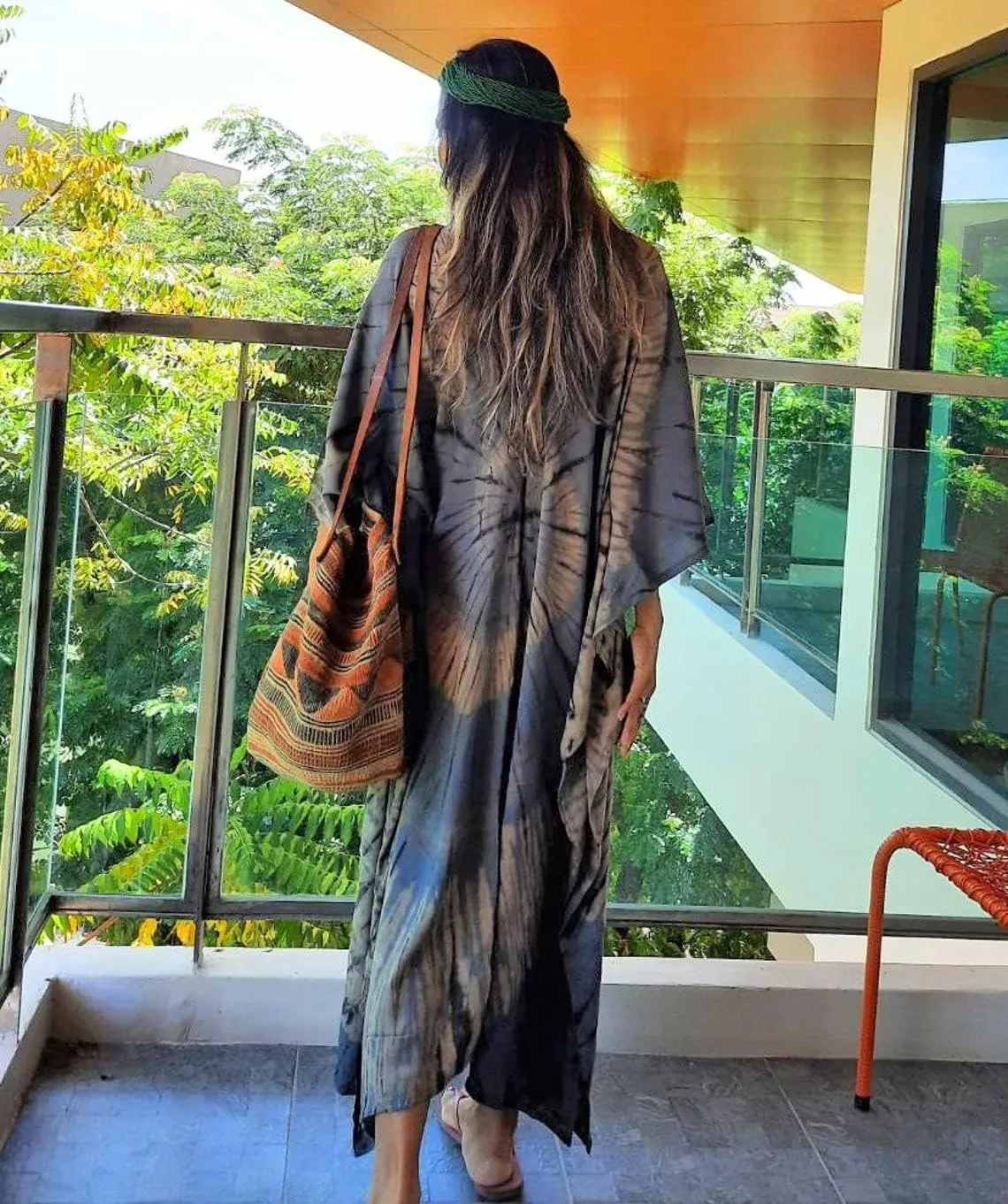 Venasha Womens Caftan Plus Size Kaftans Casual V Neck Caftans Long Soft Beach Maxi Dress for Summer
