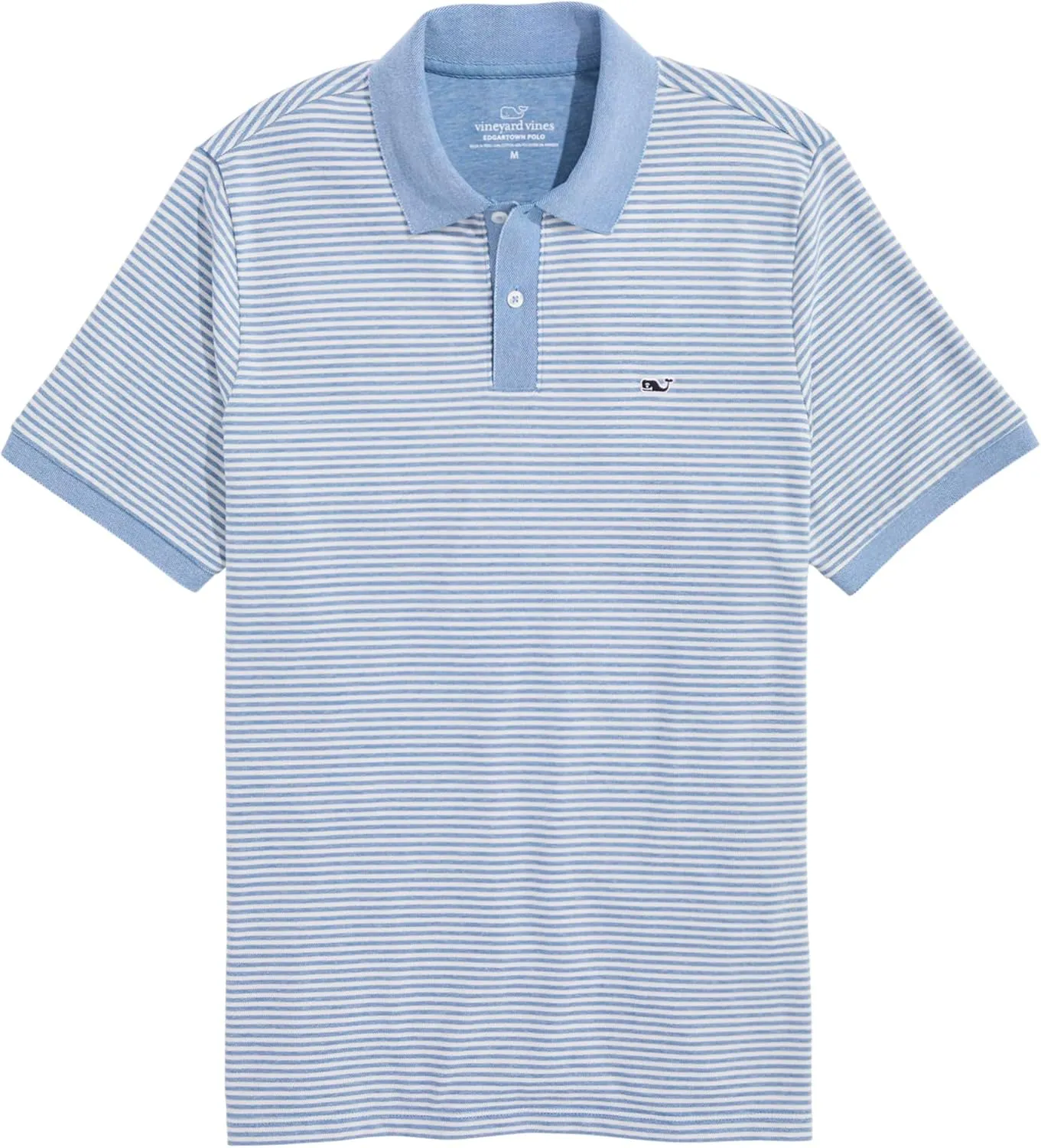 vineyard vines Men's Striped Edgartown Pique Polo