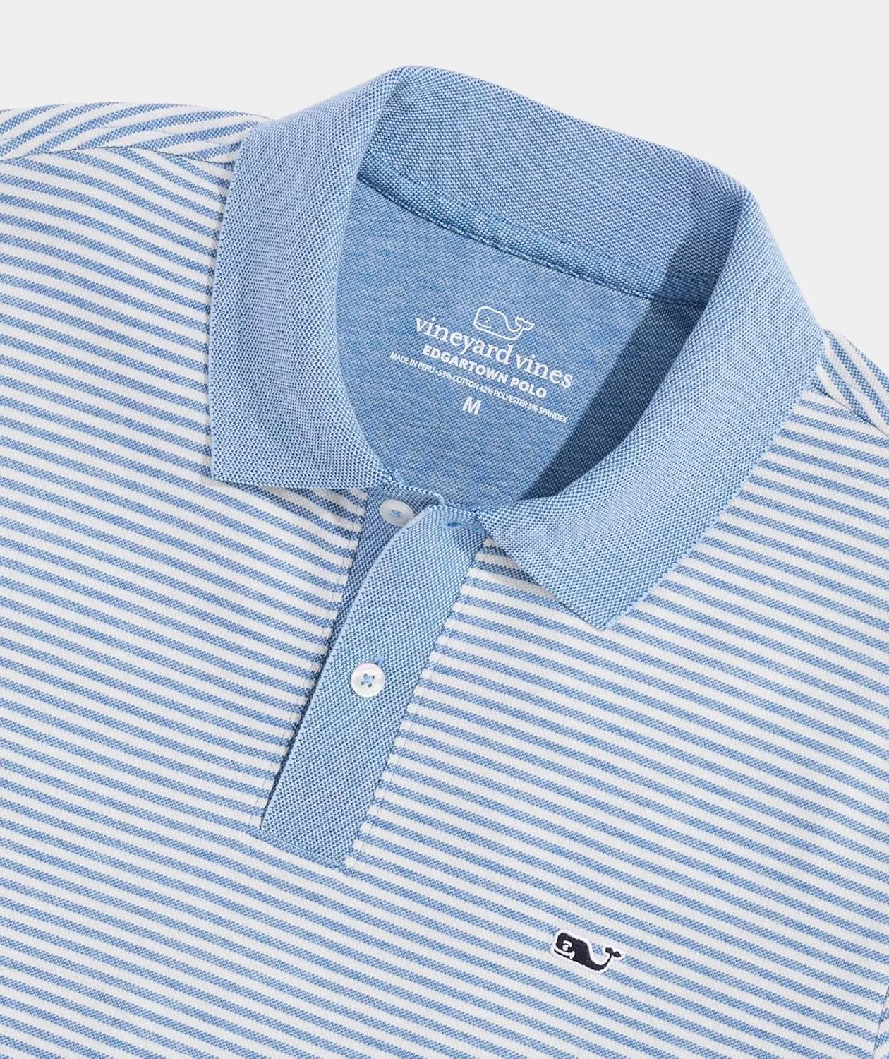 vineyard vines Men's Striped Edgartown Pique Polo