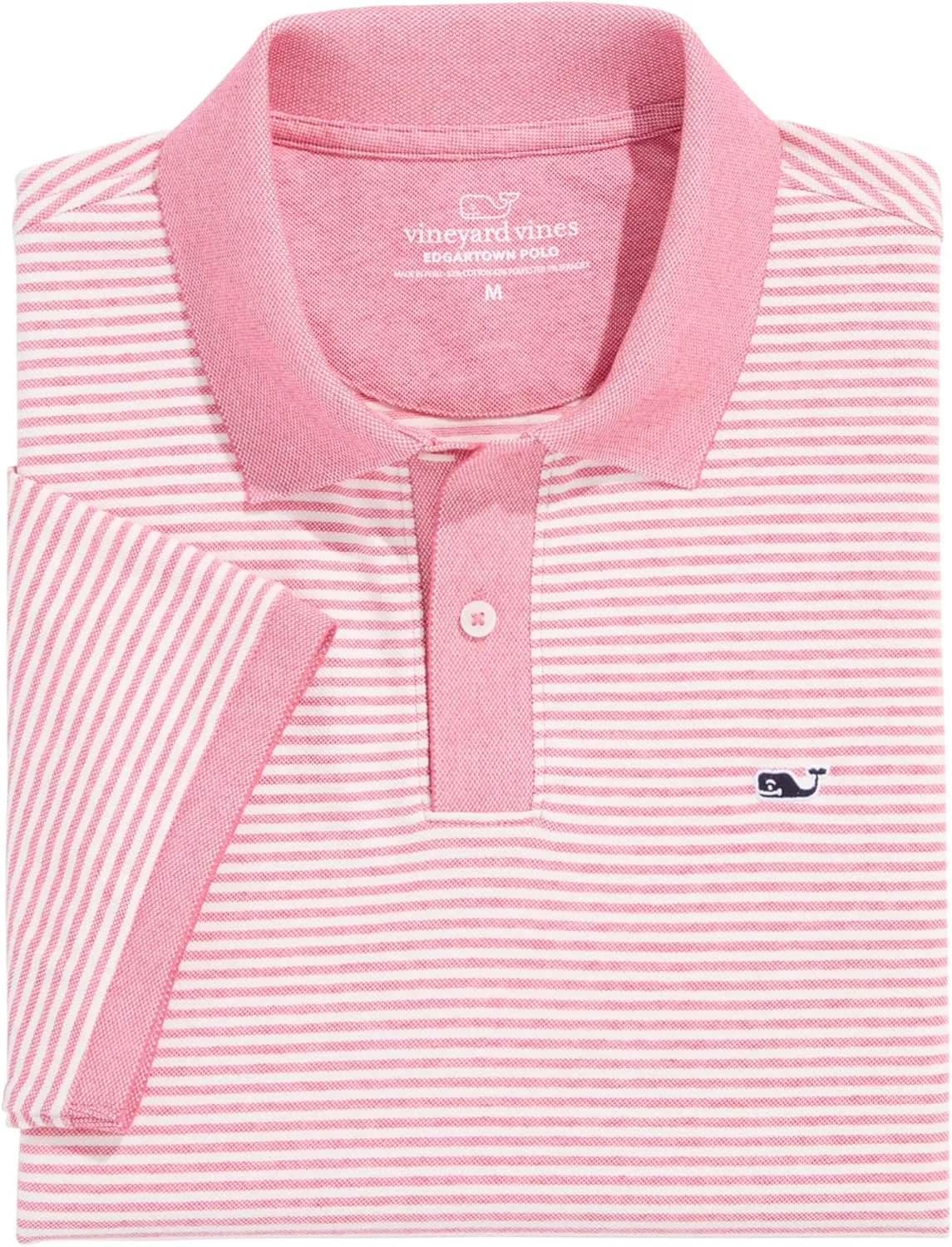 vineyard vines Men's Striped Edgartown Pique Polo